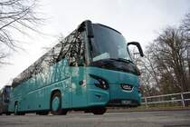 BZ-NR 200 steht am 17.01.2015 an der Jesse-Owens-Allee in Berlin. Aufgenommen wurde ein VDL Futura.
