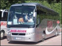 Volvo 9700 von Reim Reisen aus Deutschland im Stadthafen Sassnitz am 08.09.2013