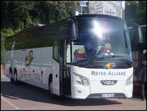 VDL Futura von Reise-Allianz/Schütz Reisedienst aus Deutschland im Stadthafen Sassnitz am 08.09.2013