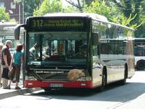 24.06.08,MB-CITARO der HCR Nr.52,Busbahnhof Wanne-Eickel Hbf.