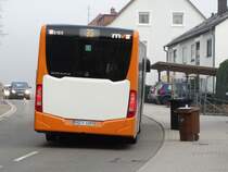 RNV Mercedes Benz Citaro C2 G (Euro6) 8189 am 24.03.15 in Neckargemünd von hinten