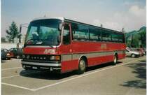 Aus dem Archiv: AFA Adelboden 21/BE 21'181 Setra Jahrgang 1980 (ex ?) am 16. August 1996 Thun, Seestrasse