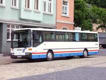 Bus Eisenach / Verkehrsgesellschaft Wartburgkreis mbH (VGW): Mercedes-Benz O 408 der KVG Eisenach, eingesetzt im Überlandverkehr (Mai 2008). Aufgenommen am Überlandbusbahnhof am Bahnhof.