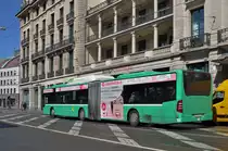 Mercedes Citaro 702 auf der Linie 50 fährt zur Haltestelle Brausebad. Die Aufnahme stammt vom 01.04.2015.