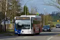 . Mercedes Benz Citaro aufgenommen am 02.04.2015 nahe Saarlouis.