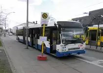 Volvo B7LA Berkhof Jonckheere Wg.4093 auf M4 Ersatz, Sulzfelder Str. am 4.4.15