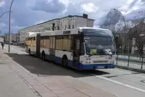 Volvo B7LA Berkhof Jonckheere Wg.4095 auf M4 Ersatz, Sulzfelder Str. am 4.4.15