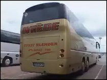 VDL Bova Magiq von Wrede aus Deutschland im Stadthafen Sassnitz am 15.09.2013