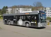 Mercedes-Benz Citaro O 530 Nr.94 Unter dem Motto «Wir gratulieren uns» feiert der Zürcher Verkehrs Verbund (ZVV) das 25-jährige Jubiläum. Fredy Hader 08.04.2015 Balsberg Kloten ZH.
