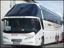 Neoplan Starliner von Bohr aus Deutschland im Gewerbegebiet Sassnitz am 17.09.2013