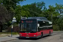 NL 273 T3 Wagen 8695 als Linie 13A, Schleife Südbahnhof, 19.05.2012