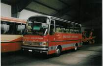 Aus dem Archiv: AFA Adelboden 10/BE 26'774 Setra Jahrgang 1982 (ex Frhlich-Reisen, Zrich) am 17. August 1997 Adelboden, Autobahnhof