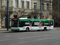 MVG Mercedes Benz Citaro C2 833 (Euro) am 10.04.15 in Mainz