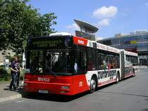 MAN der VKU,Schienen-Ersatz-Verkehr von Dortmund Hbf.-Nord nach
L�nen Hbf.(29.06.2008)