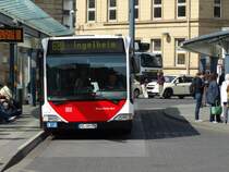 DB Rhein Nahe Bus Mercedes Benz Citaro C1 G am 10.04.15 in Mainz 