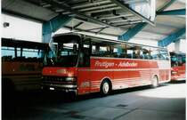 Aus dem Archiv: AFA Adelboden 23/BE 26'773 Setra Jahrgang 1985 (ex ?) am 4. Juli 1998 Adelboden, Autobahnhof