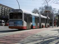 Volvo 7900 LH Hybrid HHA 7483 auf Linie 109 am U Alsterdorf, 9.4.15
