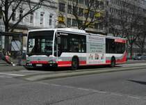 MB O 530 Citaro MÜ HHA 6404 auf Linie 36 am HBF/ZOB, 9.4.15