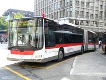 VB St.Gallen - MAN Lion`s City Gelenkbus  Nr.277  SG 198277 eingeteilt auf der Linie 151 am 28.06.2008