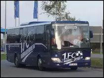 Mercedes Tourismo von Becker-Strelitz aus Deutschland bei der Rastst�tte Fuchsberg am 22.09.2013