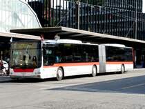 VB St.Gallen - MAN Lion`s City Gelenkbus  Nr.278  SG 198278 eingeteilt auf der Linie 7 am 28.06.2008
