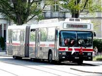 VB St.Gallen - NAW-Hess Gelenkbus  Nr.249  SG 198249 eingeteilt als Extrabus, unterwegs fr das Open-Air in St.Gallen am 28.06.2008
