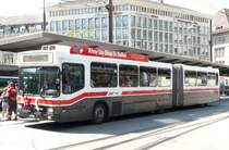 VB St.Gallen - NAW-Hess Gelenkbus  Nr.251  SG 198251 eingeteilt als Extrabus, unterwegs fr das Open-Air in St.Gallen am 28.06.2008