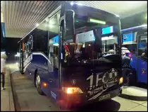 Mercedes Tourismo von Becker-Strelitz Reisen aus Deutschland bei einer Rastst�tte H�he Ruhrgebiet am 22.09.2013