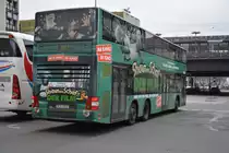 B-V 3313 fährt am 14.03.2015 auf der Linie 200. Aufgenommen wurde ein MAN Lion's City DD / Berlin Zoologischer Garten.
