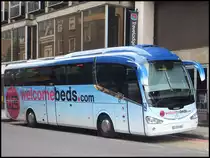 Mercedes Irizar von Globalia aus Spanien in London am 23.09.2013