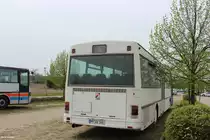 Dieser Setra S215SL stand am 25.04.2015 am Domstiftgut Mötzow. Vorleben :  ex Kirchner, Martfeld (DH-ZB 910); ex Stadtbus Schwäbisch Hall, Wagen 237 
