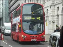 Volvo Wright von Metroline in London am 23.09.2013