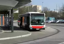 MB Citaro Facelift HHA 2927 am S Wilhelmsburg, 9.4.15