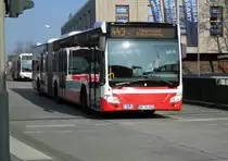 MB Citaro C2 G HHA 7450 auf Linie 443 am Bf.Harburg, 9.4.15