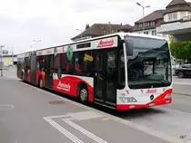 VZO - Mercedes Citaro Nr.119 ZH 745119 in Rapperswil am 25.04.2015