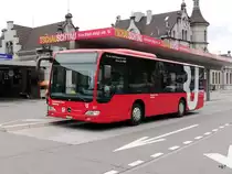 Stadtbus Rapperswil/ Jona - Mercedes Citaro  Nr.201  ZH 745201 in Rapperswil am 25.04.2015