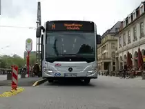 VBK Mercedes Benz Citaro C2 am 25.04.15 in Karlsruhe Hbf 