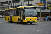 B-V 2337 fährt am 14.03.2015 auf der Linie 249 zur Hertzallee. Aufgenommen wurde ein VDL Citea der BVG / Berlin Hardenbergplatz.
