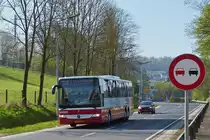 . VU 4019, Mercedes Benz Integro von Voyages unsen gesehen am 21.04.2015 nahe Schieren.