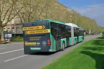 Mercedes Citaro 706 auf der Linie 36 fährt zur Haltestelle Surinam. Die Aufnahme stammt vom 18.04.2015.
