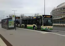 MB Citaro C2 G Wg.596 der VBBr auf Linie B am BRB HBF, 9.4.15