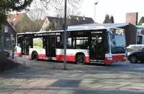 MB Citaro Facelift HHA 1305 auf Linie 443 am Sinstorfer Kirchweg, 9.4.15