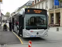 VBK Mercedes Benz Citaro C2 G am 25.04.15 in Karlsruhe