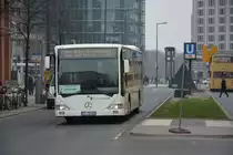 TF-CB 445 fährt für die S-Bahn Berlin Schienenersatzverkehr. Aufgenommen wurde ein Mercedes Benz Citaro / Berlin Potsdamer Platz.
