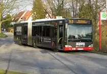 MB Citaro Facelift G HHA 7264 auf Linie 143 am Strucksbarg, 9.4.15