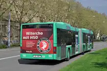 MAN Bus 765 auf der Linie 36 fährt zur Haltestelle Surinam. Die Aufnahme stammt vom 18.04.2015.