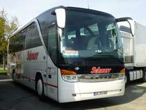 Setra S 411 HD  Schnurr , Bruchsal Raststätte A 5 12.04.2015