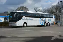 B-HA 3230 hat nun sein Ziel den ZOB in Berlin erreicht. Aufgenommen wurde ein Setra S 417 GT-HD / Berlin Linien Bus.
