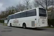 Dieser Temsa Safari HD mit dem Kennzeichen PM-YG 31 steht am 06.04.2015 an der Kieler Straße in Stahnsdorf.
