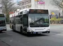 MB Citaro Facelift HHA 1314 auf Linie 111 am Bf.Altona, 10.4.15